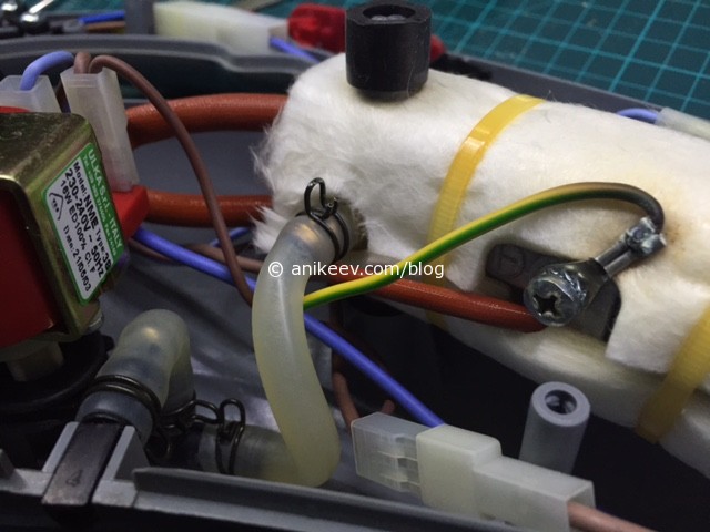 zepter cleansy steam cleaner disassemble leak repaired DIY